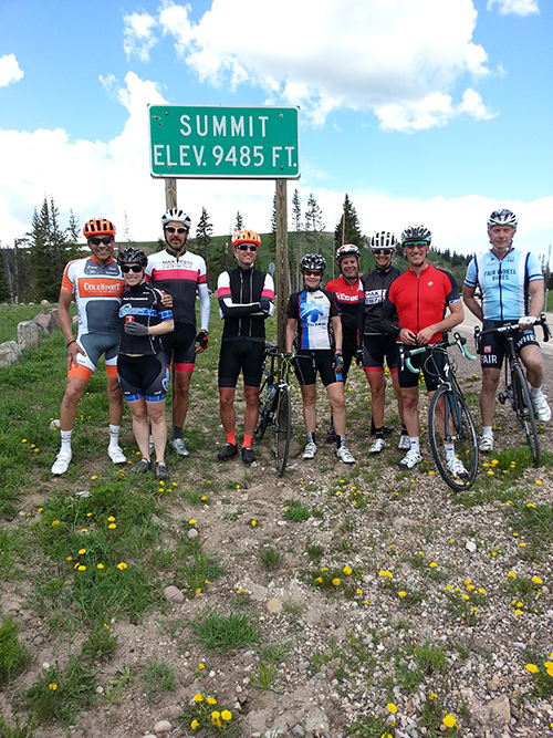 Group Ride at Wolf Creek Summit Group Ride at Wolf Creek Summit