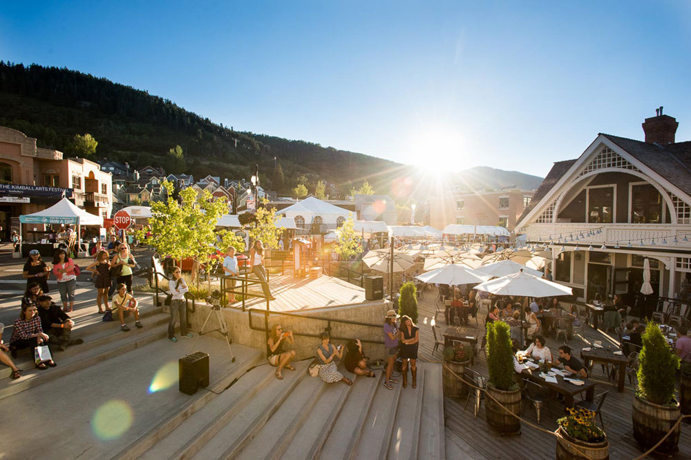 Park City during Kimball Arts Festival