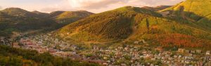 Park city in the summer