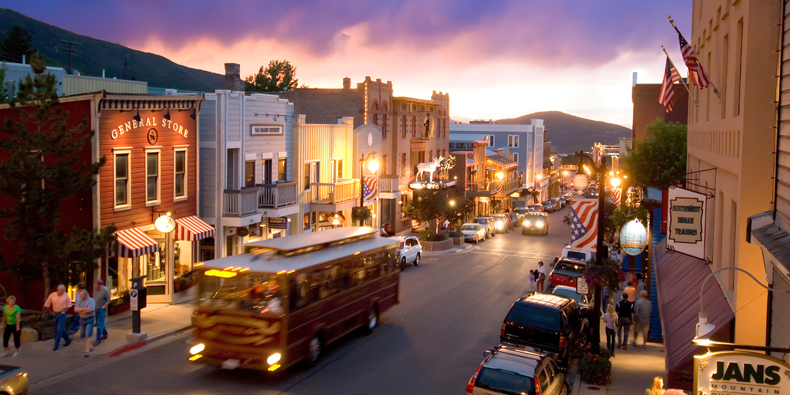Main Street Park City Summer