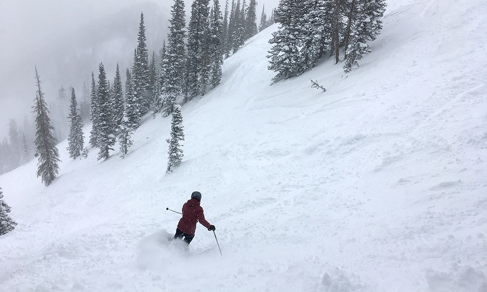 Park City is Better than Vail because there is more snow